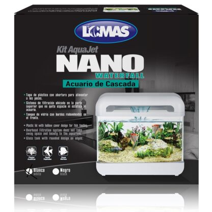 KIT NANO ACUARIO BLANCO C/LUZ LED 10 LT - Image 5