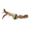 JUGUETE ECO PARA GATO BOLA PLUMAS.