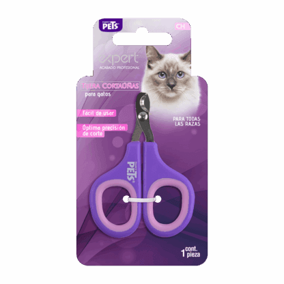 TIJERA CORTAUÑAS CH PARA GATO.