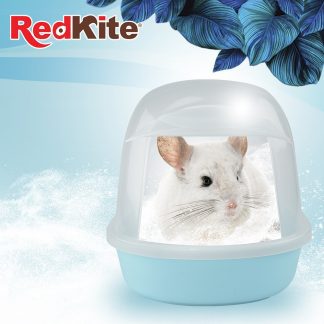 BAÑERA PARA CHINCHILLA CON PUERTA.
