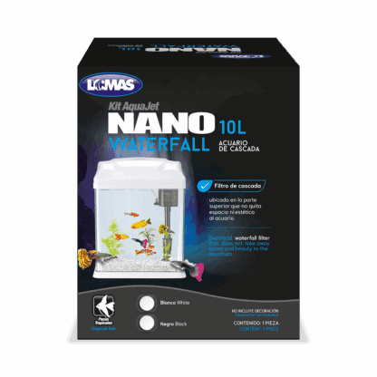 KIT NANO ACUARIO BLANCO C/LUZ LED 10 LT - Image 2