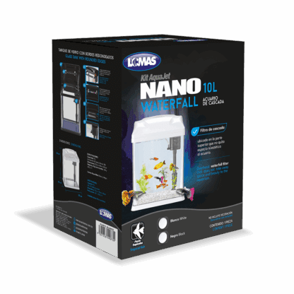 KIT NANO ACUARIO BLANCO C/LUZ LED 10 LT - Image 3