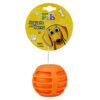 JUGUETE PELOTA ACANALADA DE CAUCHO
