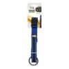 COLLAR GDE CON ULTRA GRIP Y BANDAS REFLEJANTES AZUL