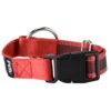 COLLAR GDE CON ULTRA GRIP Y BANDAS REFLEJANTES ROJO - Image 3
