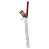 CORREA ROJA CON CADENA METALICA (2.0 MM) 120 CM
