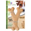JUGUETE HUESO GDE TRIPLE DE BAMBU SABOR POLLO NATURE