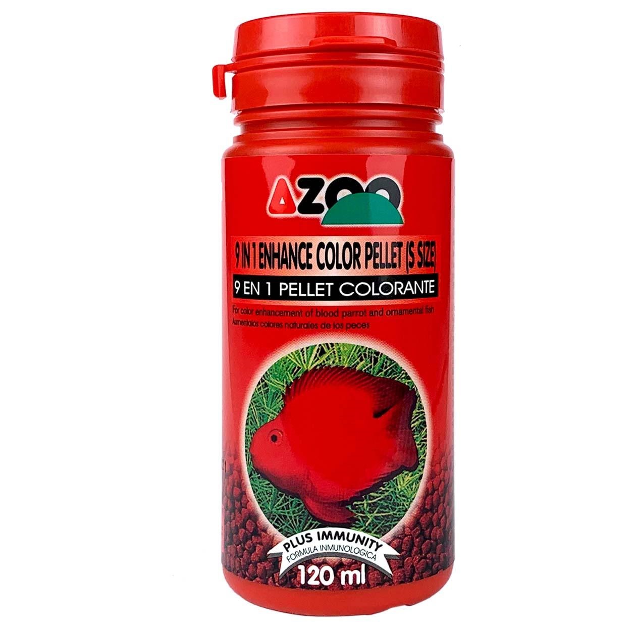 9 in 1 enhance color pellets (alimento color Chico) 120 ml / 60 g.