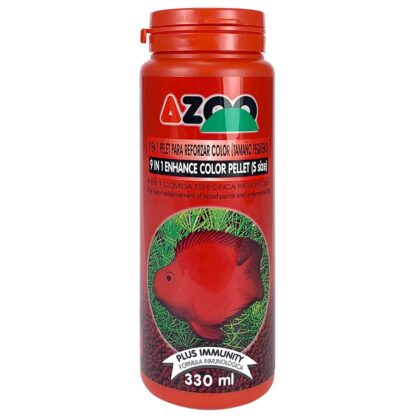 9 in 1 enhance color pellets (alimento color Chico) 330 ml / 145 g.