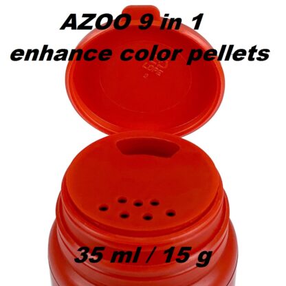 9 in 1 enhance color pellets (alimento color Chico) 35 ml / 15 g.
