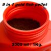 9 in 1 gold fish pellet (Peces dorados) 2000 ml / 1 Kg.