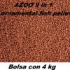 9 in 1 ornamental fish pellet (Pélet básico) Bolsa con 4 kg.