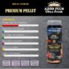 Azoo Plus Ultra Fresh Royal Cichlid Pellet Premium 1150ml/460g. - Image 2