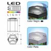 Acuario hexagonal de vidrio curveado 22 l, BOYU LJ-300 Plateado. - Image 11