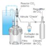 Reactor de plástico con cerámica reemplazable externo, alto volumen. - Image 6