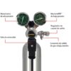 Regulador profesional para dosificar CO2 DYMAX RX-122 - Image 4
