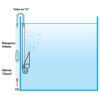 Glass Slanted Diffuser 15 mm, difusor de cerámica y vidrio para gas CO2. - Image 2