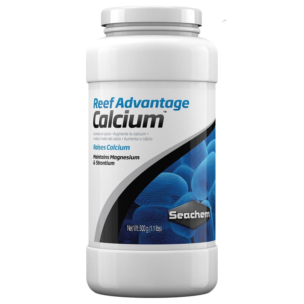 Reef Advantage Calcium 500 g, calcio, magnesio y estroncio.