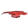CORREA MED C/ULTRA GRIP Y BANDAS REFLEJANTES ROJO