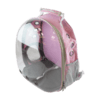 MOCHILA TRANSPARENTE P/MASCOTAS ROSA. - Image 3