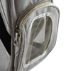 MOCHILA TRANSPARENTE P/MASCOTAS GRIS. - Image 7