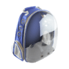 MOCHILA TRANSPARENTE P/MASCOTAS AZUL. - Image 2