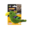 JUGUETE LORO VERDE SOUND C/CATNIP