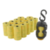 DISPENSADOR RETRACTIL C/15 ROLLOS DE BOLSAS