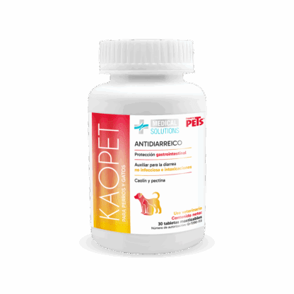 KAOPET ANTIDIARREICO P/ PERROS Y GATOS 30 TAB