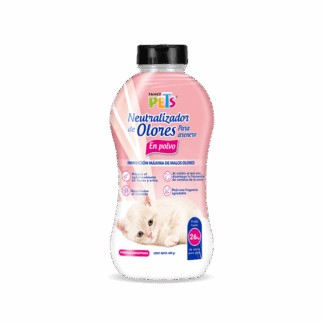 NEUTRALIZADOR DE OLORES EN POLVO P/ARENERO 400 GR