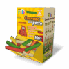 PALITOS HUECOS DE CARNAZA DE COLORES CAJA 50 PZ