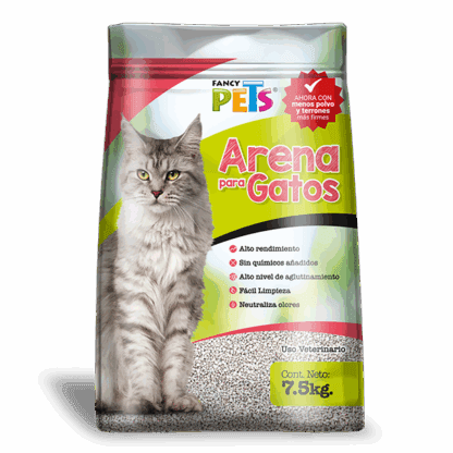 ARENA P/GATO 7.5 KG.