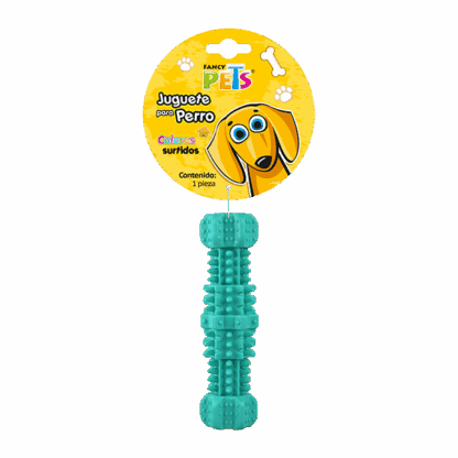 JUGUETE DE CAUCHO MANCUERNA PESADA SPIKY