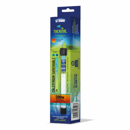 CALENTADOR CON TERMOSTATO THERMAL-BALANCE 200W.