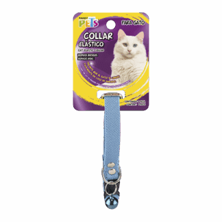COLLAR ELASTICO C/CASCABEL PARA GATO