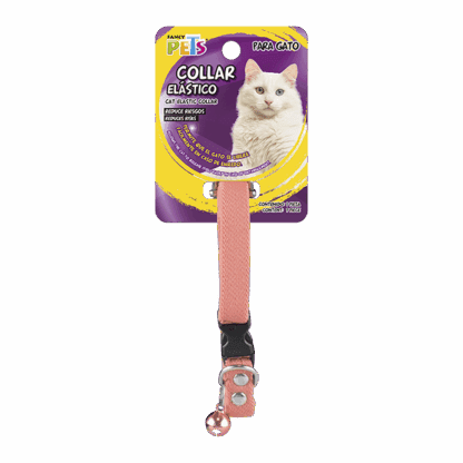 COLLAR ELASTICO C/CASCABEL PARA GATO - Image 5