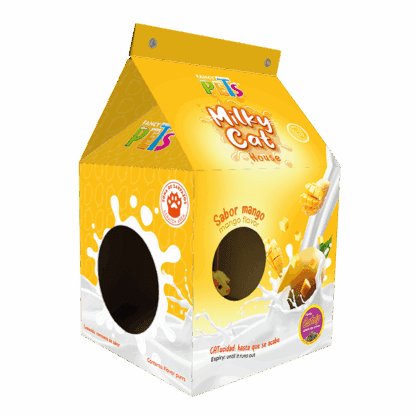 CASA DE CARTON CON RASCADOR P/GATO MANGO - Image 5