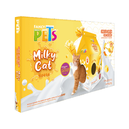CASA DE CARTON CON RASCADOR P/GATO MANGO - Image 2