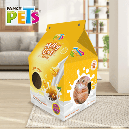 CASA DE CARTON CON RASCADOR P/GATO MANGO - Image 3