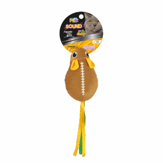JUGUETE RATON SPORTFOOTBALL SOUND C/ CATNIP