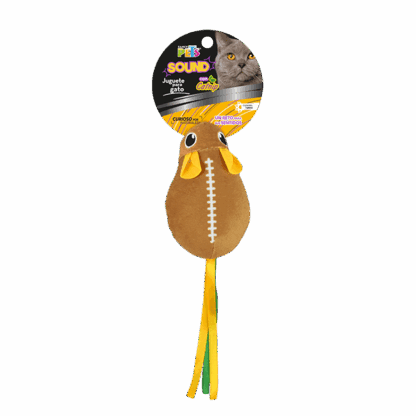 JUGUETE RATON SPORTFOOTBALL SOUND C/ CATNIP