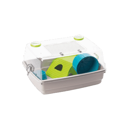 JAULA P/HAMSTER JUNIOR DELUXE GRIS