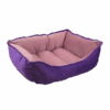 CAMA DOBLE VISTA CAPRI  MORADO ROSA.