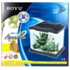 Mini acuario de escritorio DSN-315, con tapa, filtro y lámpara 16 Litros. - Image 10