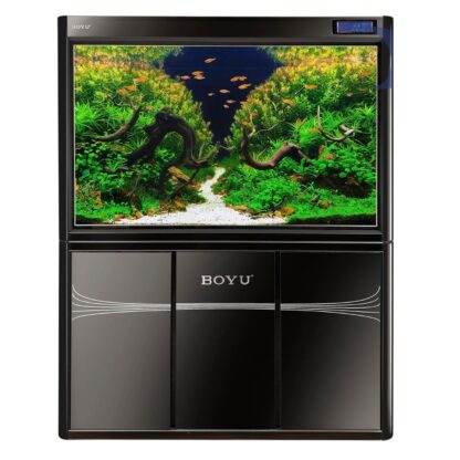 Acuario inteligente BOYU LC-1500 equipado para agua dulce 399 l.