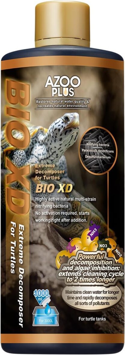 BIO XD (Extreme Decomposer Tortugas) degradador de materia orgánica 1000ml.