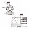 ECO-Bomba sumergible para estanque 8000 lph BOYU XL-8000T. - Image 7