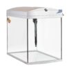 Acuario modernista BOYU ZJ601 todo en uno, 80 lts Plateado - Image 2