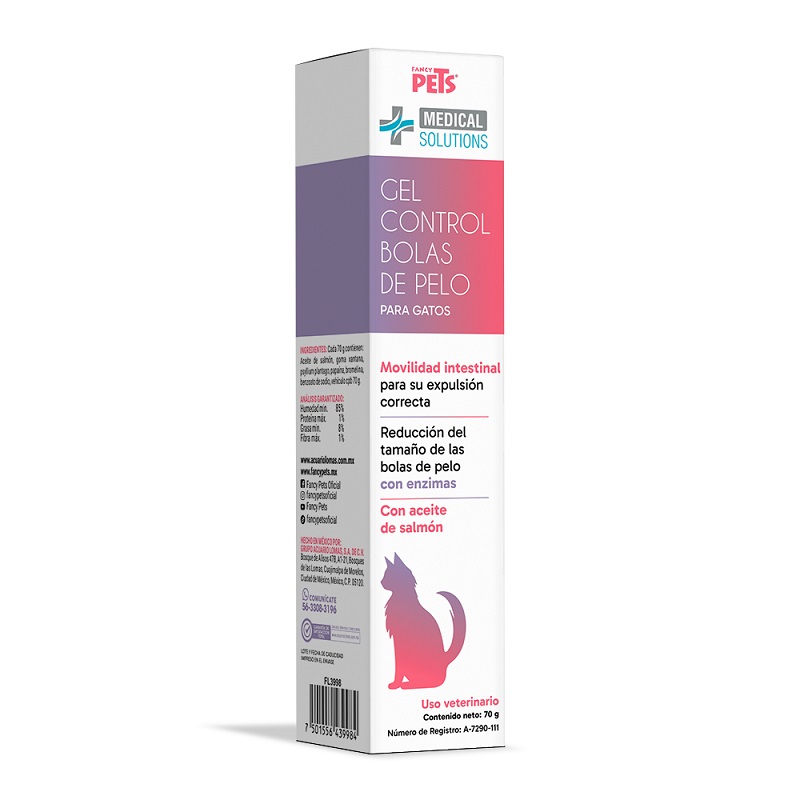 GEL CONTROL BOLAS DE PELO P/GATO 70 G - Image 2