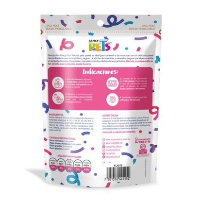 MEZCLA P/PASTEL SABOR FRESAS CON CREMA 100 G - Image 2